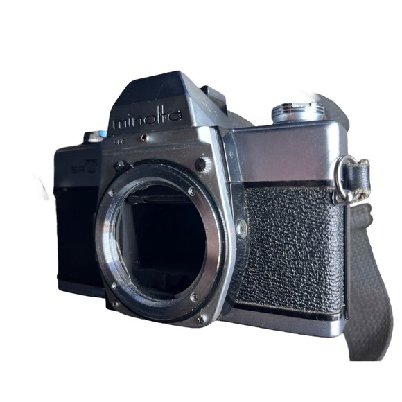 Minolta Camera SRT 101b Silver SLR 35mm Film Body Only Japan - Picture 8 of 10